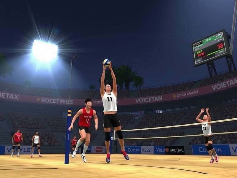 Churu Volley Powerhouses Gameplay Screenshot